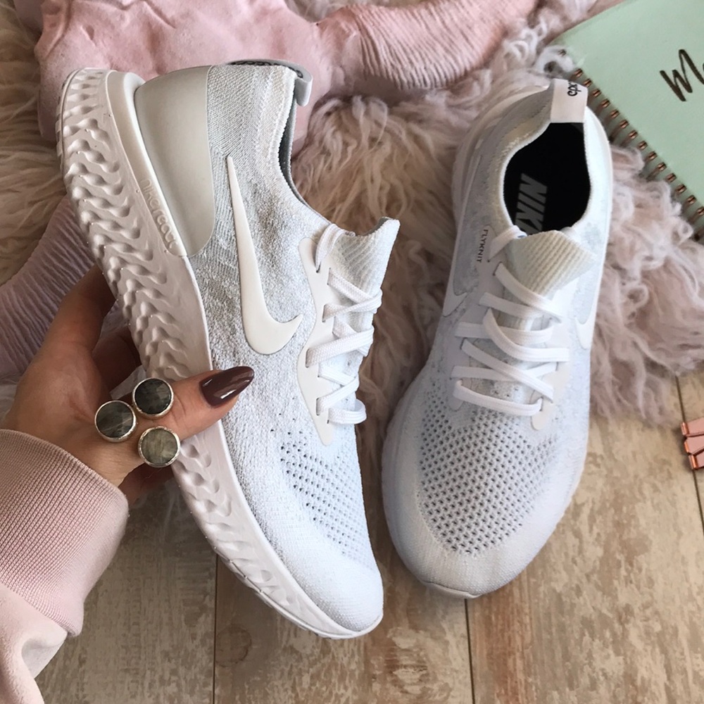 NWT Nike ID epic react platinum - Picture 5 of 8